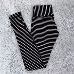Lulu Lemon Striped Leggings